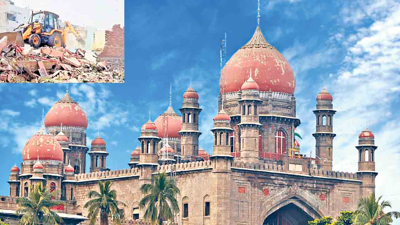 నీళ్లున్నయని కూల్చేసుకుంటూ పోతే..సగం హెదరాబాద్‌ ఖాళీ!