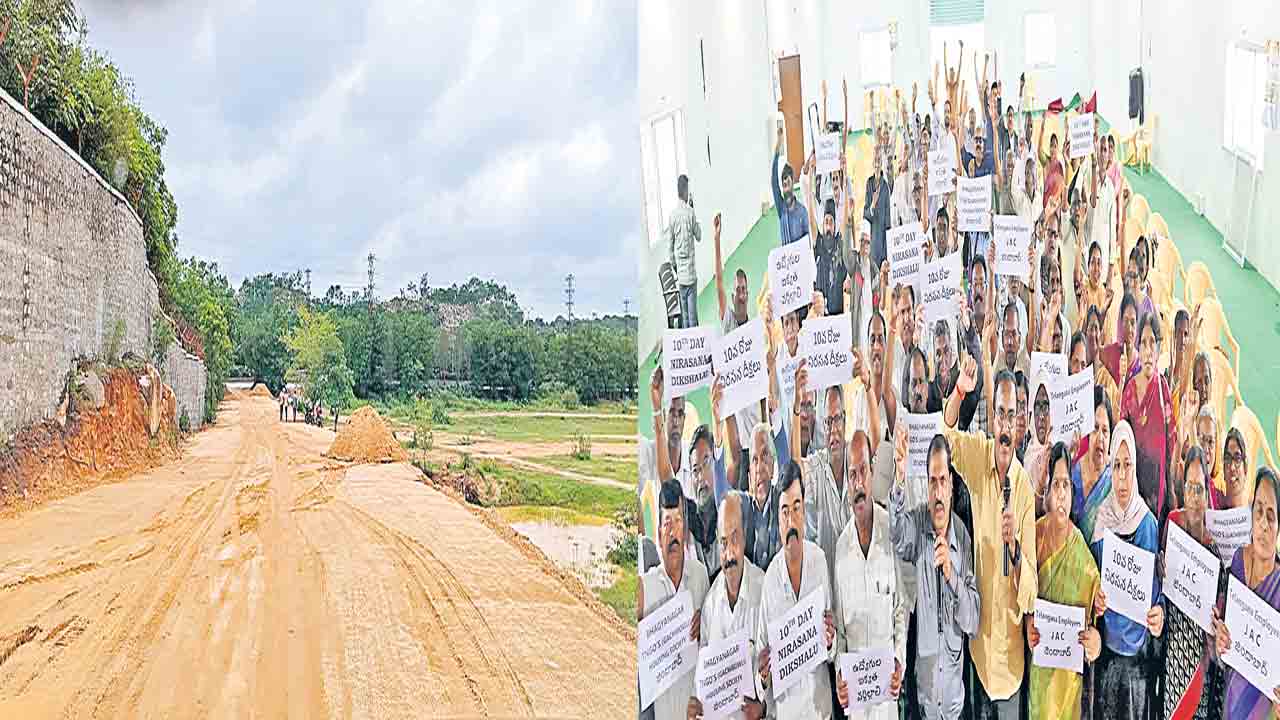 జీ హుజూర్‌.. గుడ్డి దర్బార్‌!.. రూ.9వేల కోట్ల సర్కారు భూమి కబ్జాపై గప్‌చుప్‌