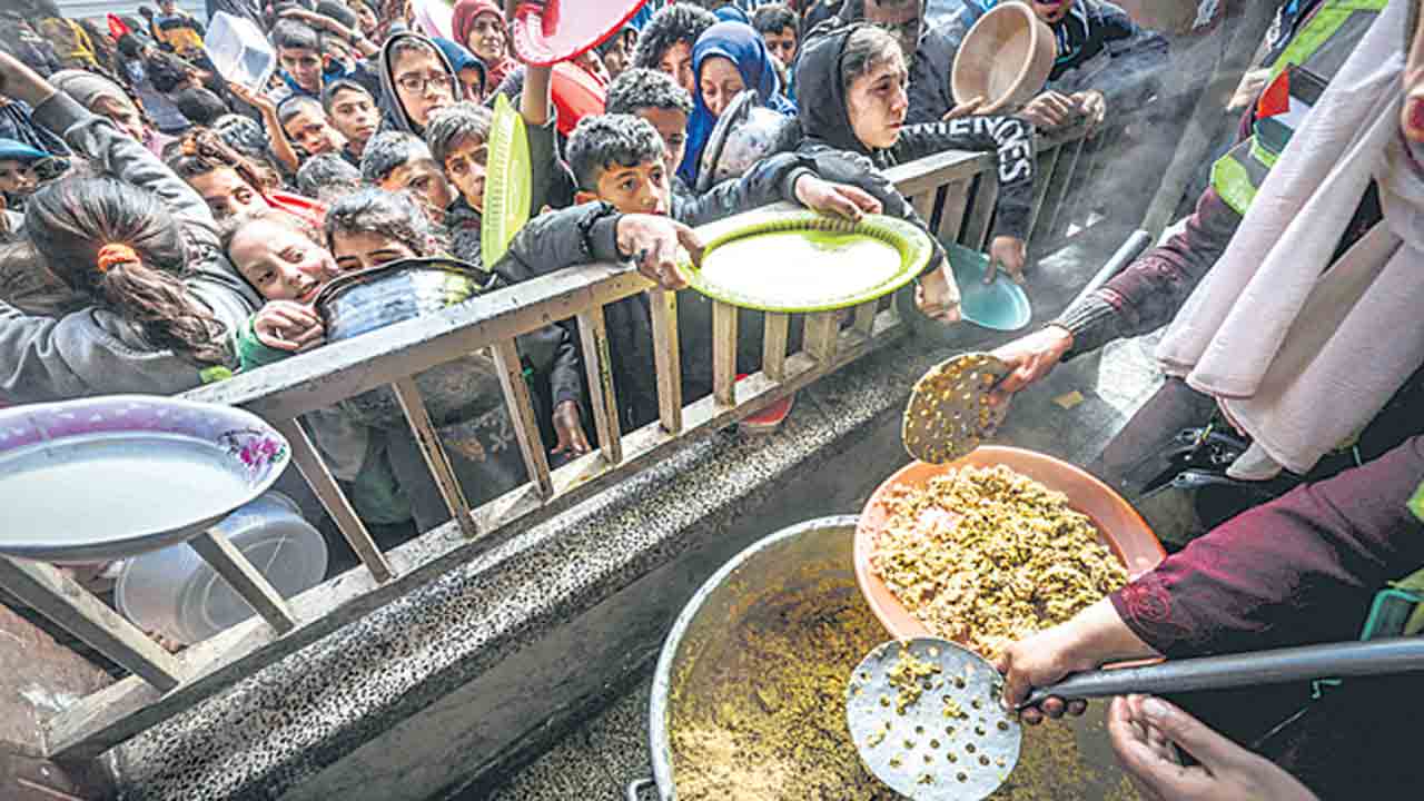 గాజాలో ఆకలిచావులు