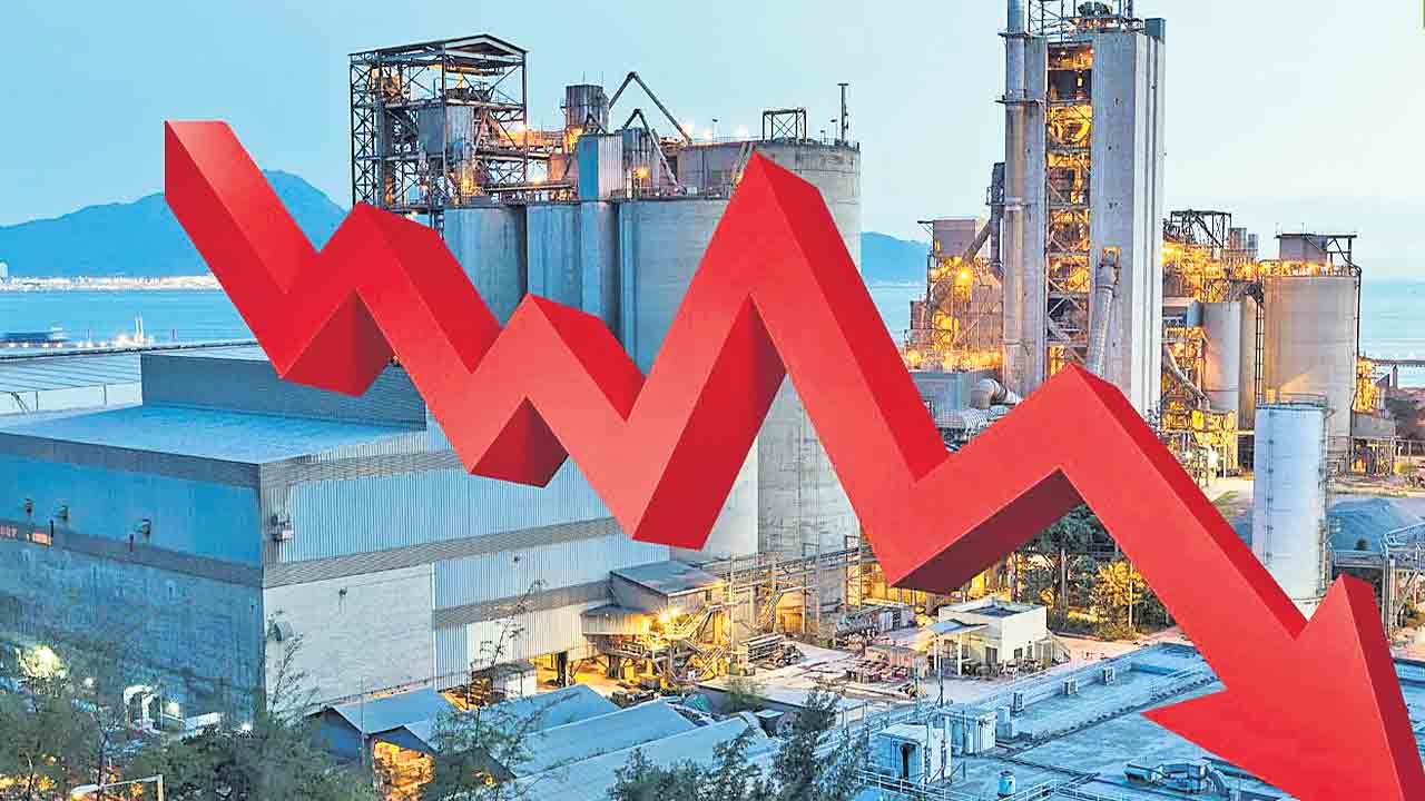 పారిశ్రామిక ప్రగతి.. ప్చ్