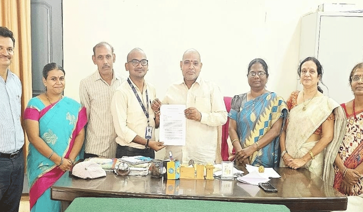 Jagityal | టాటా కమ్యూనిటీ ఇనిషియేటివ్స్వి ట్రస్ట్ తో ప్రభుత్వ డిగ్రీ కళాశాల అవగాహన ఒప్పందం