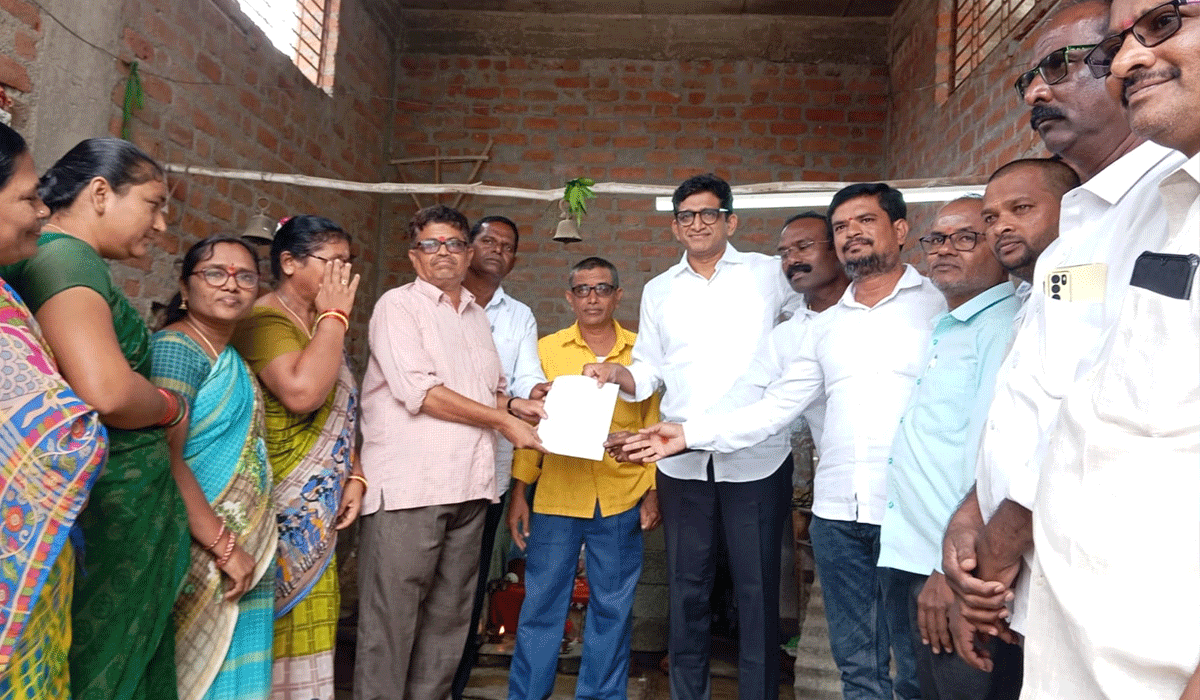 MLA Kalvakuntla Sanjay | బీఆర్ఎస్ ప్రభుత్వ హయాంలోనే ఆలయాల అభివృద్ధి.. కోరుట్ల ఎమ్మెల్యే కల్వకుంట్ల సంజయ్‌