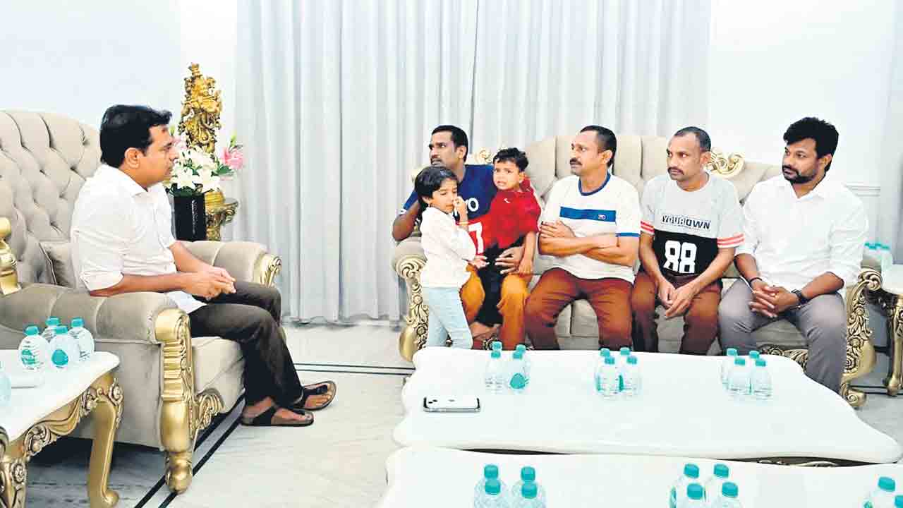 కేటీఆర్‌, జాన్సన్‌కు కృతజ్ఞతలు