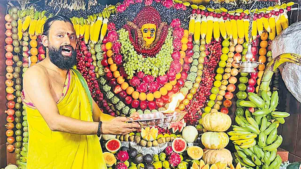 ఫలాంబరిగా వనదుర్గా మాత