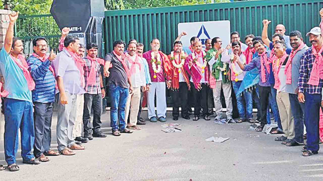 ఐటీసీ పరిశ్రమలో బీఆర్‌టీయూ విజయం