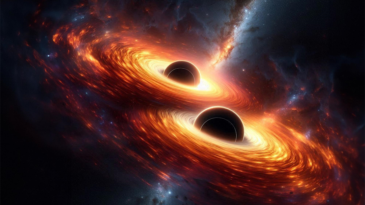 Black Holes | ఢీ కొన‌బోతున్న రెండు బ్లాక్ హోల్స్‌.. అద్భుత‌మైన చిత్రాన్ని తీసిన నాసా హ‌బుల్ టెలిస్కోప్‌..!