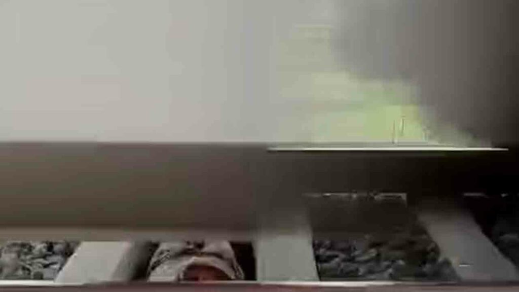 Boy Lay On Tracks As Train