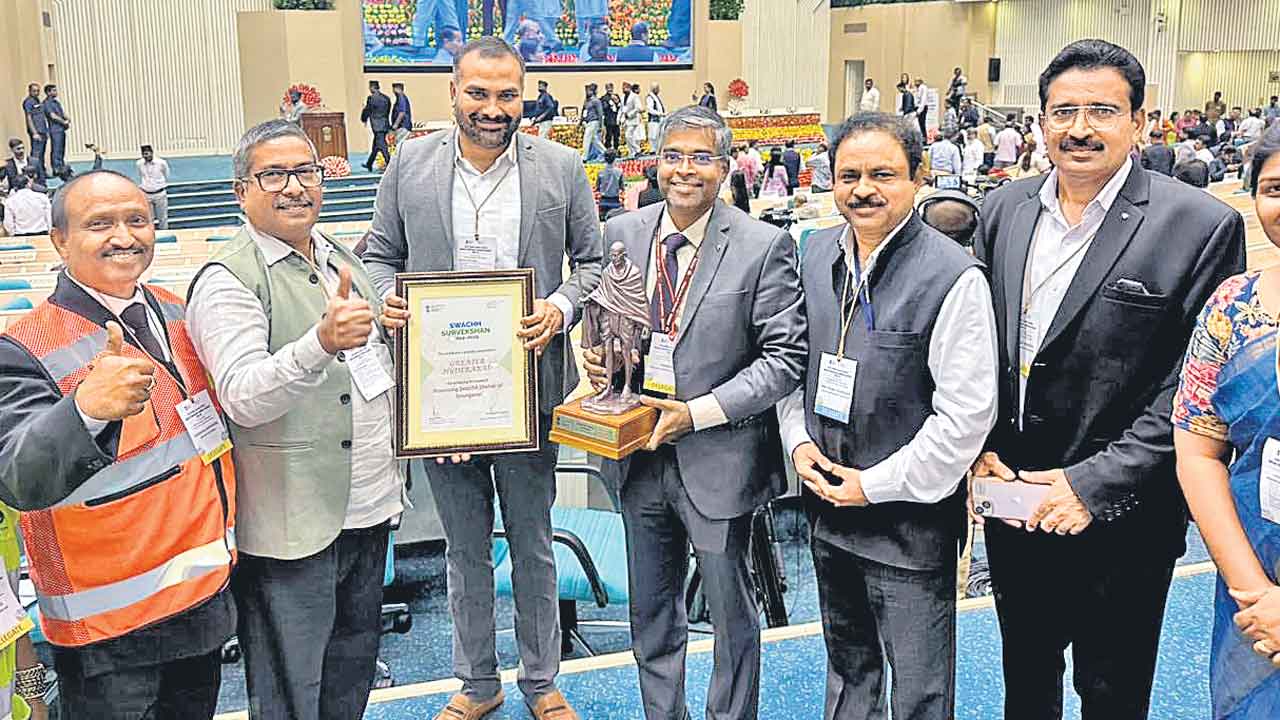 స్వచ్ఛ సర్వేక్షణ్‌లో బల్దియాకు ఆరో ర్యాంకు