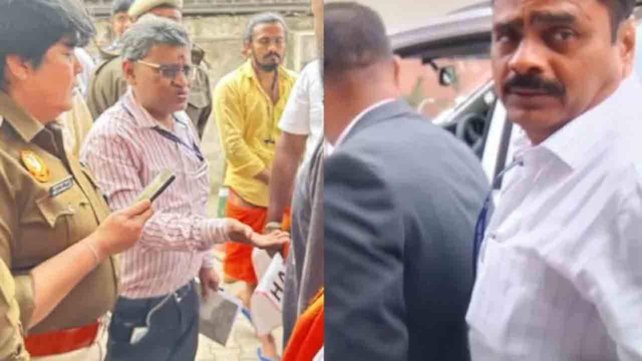 Shivakumar, Siddaramaiah aides clash | సిద్ధరామయ్య, డీకే శివకుమార్‌   సహాయకుల మధ్య.. ఢిల్లీలో ఘర్షణ