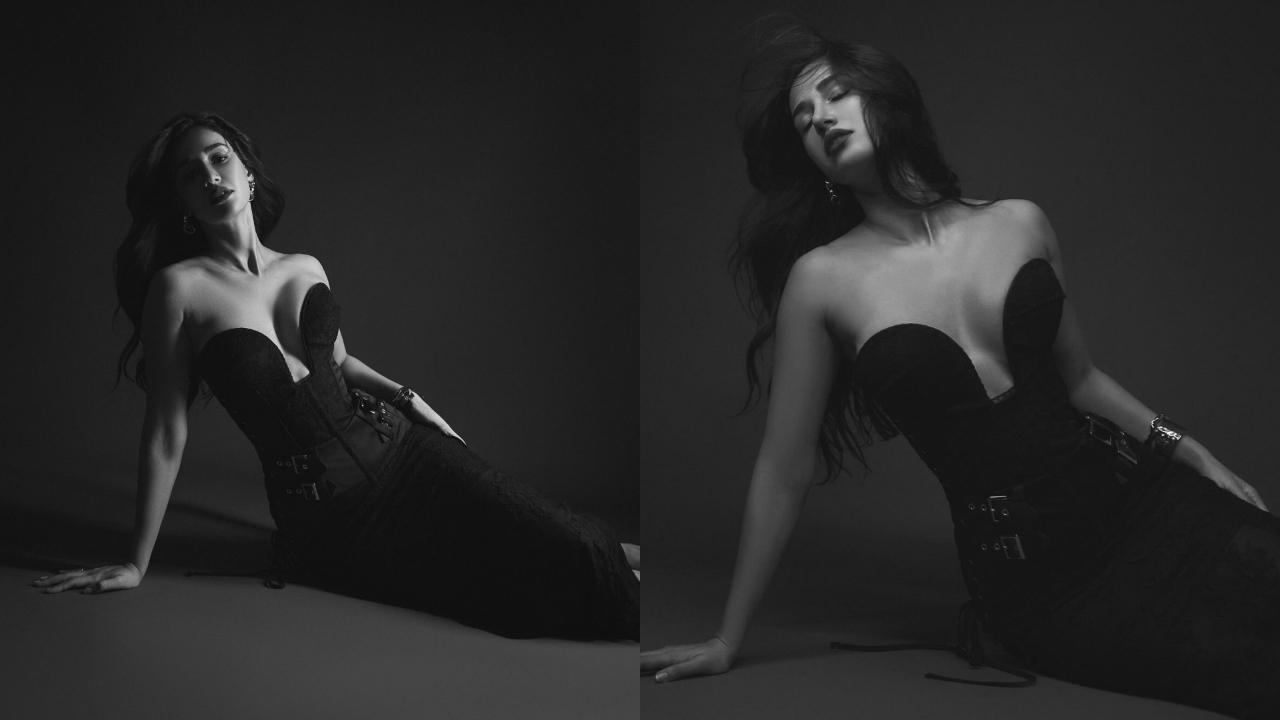 Disha Patani | బ్లాక్ డ్రెస్సులో ఎద ప‌రువాల‌తో మురిపిస్తున్న‌ దిశా పటాని