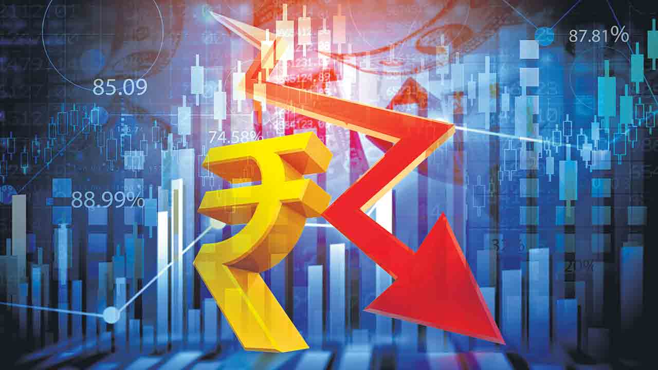 రూపాయి గింగిరాలు