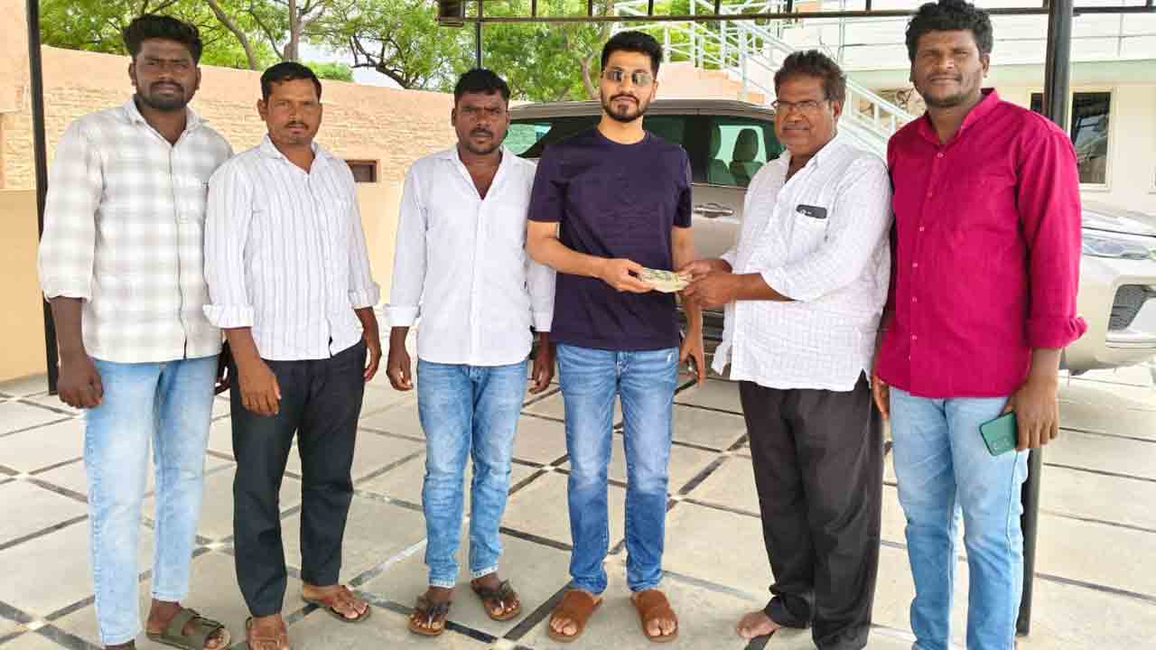 చెన్నకేశవ స్వామి ఆలయానికి రూ.1,00,116 విరాళం