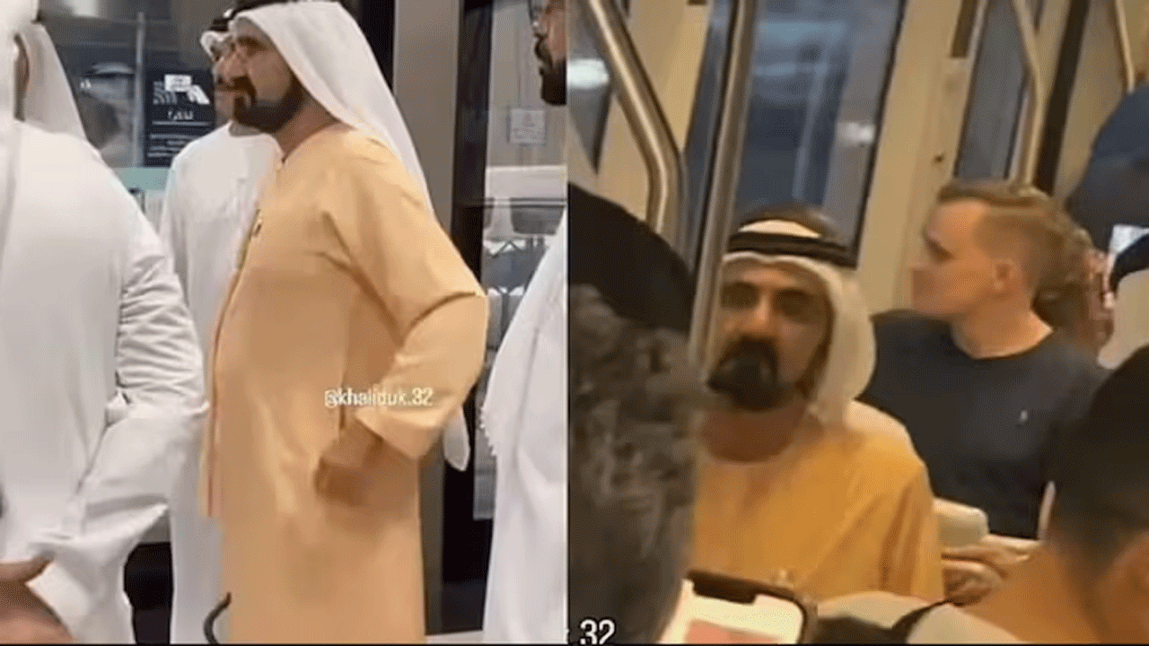 Dubai Ruler | సామాన్యులతో కలిసి పబ్లిక్ ట్రామ్లో ప్రయాణించిన దుబాయ్ పాలకుడు.. వీడియో వైరల్