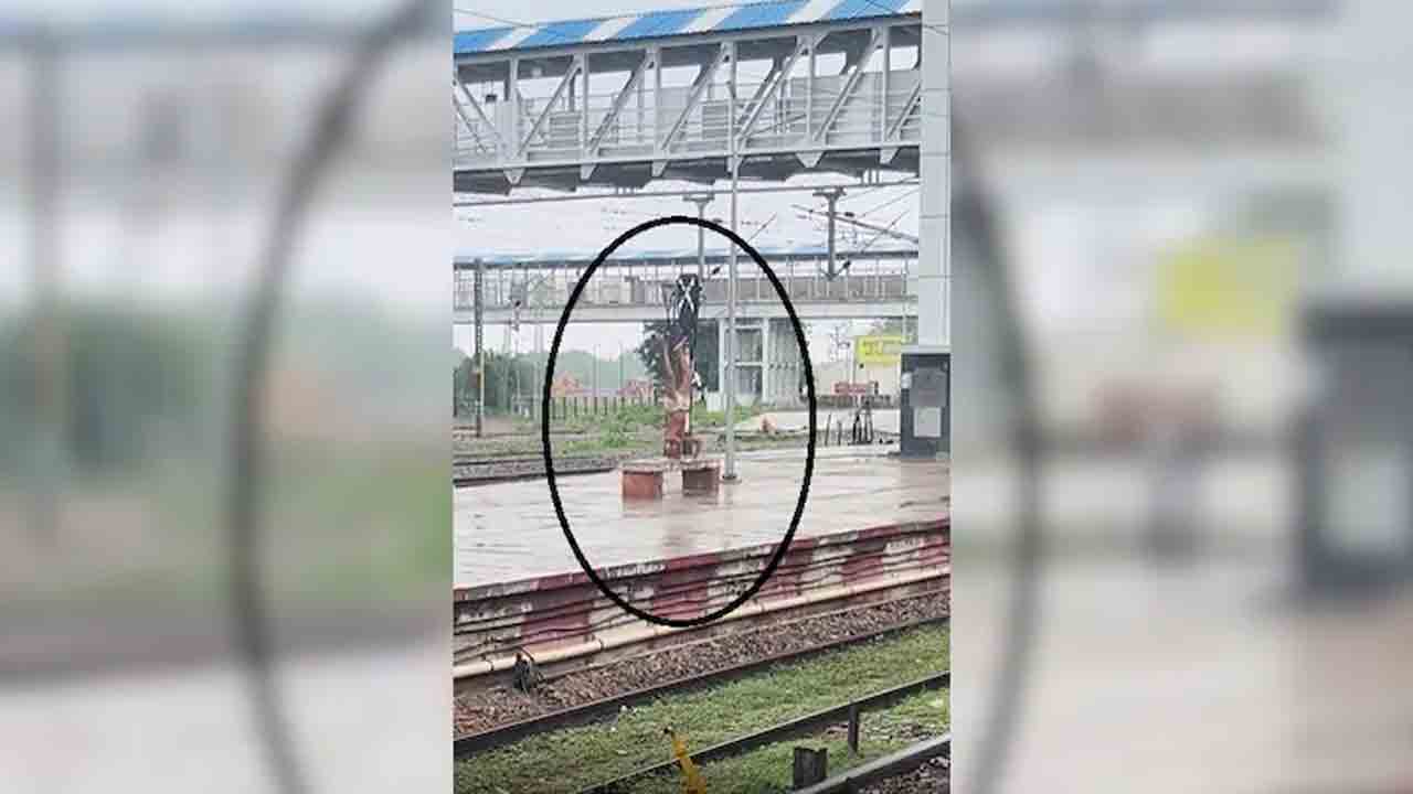 Elderly Man | వర్షంలోనూ వృద్ధుడి యోగాసనాలు.. వీడియో వైరల్‌