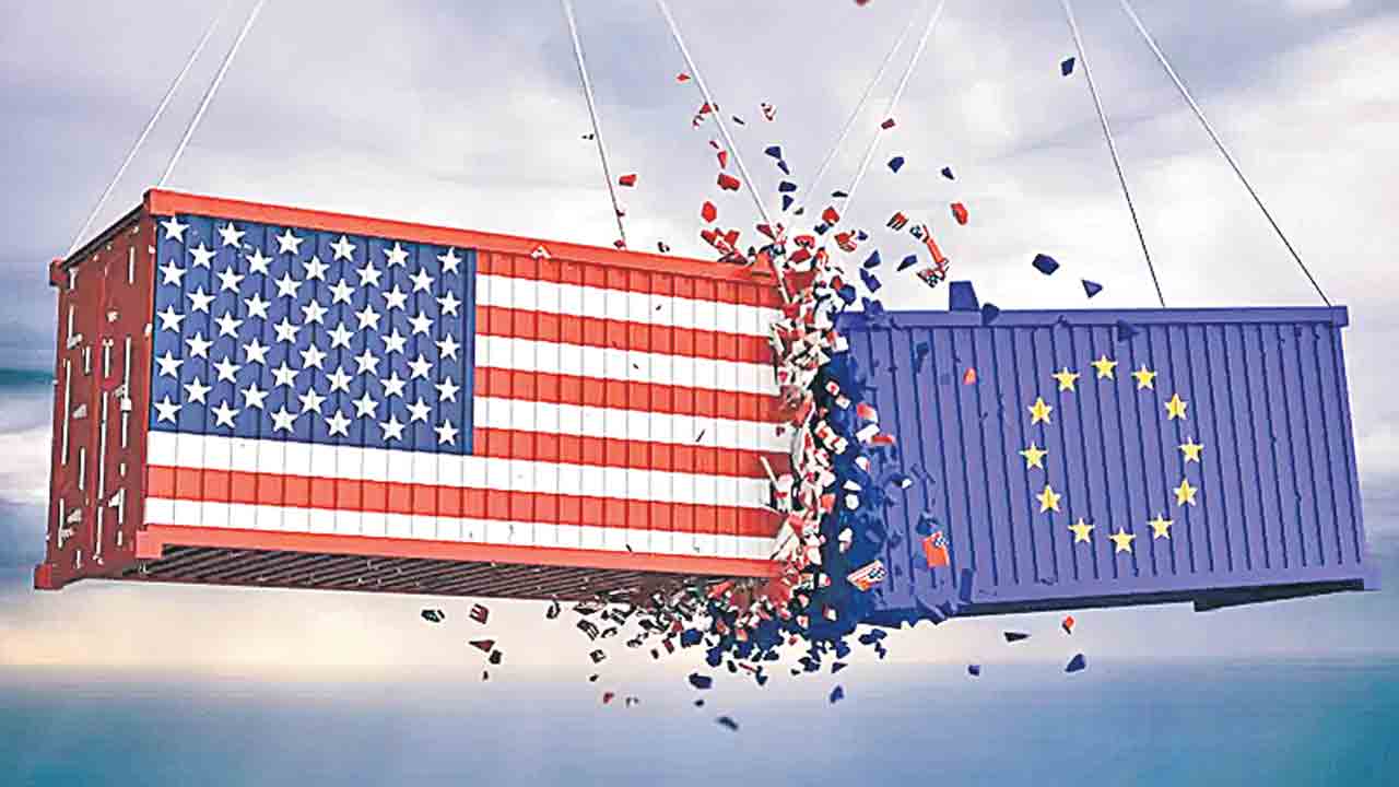 యూరోపియన్‌ దేశాలకు ట్రంప్‌ షాక్‌
