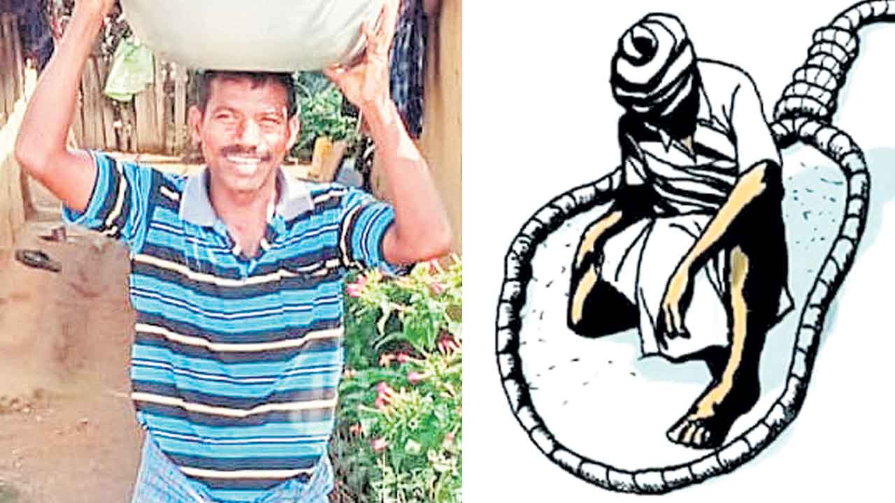 అప్పుల బాధతో రైతు ఆత్మహత్య.. దిగుబడులు రాక మనస్తాపం