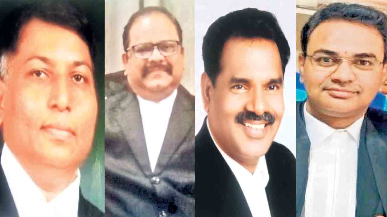 హైకోర్టుకు నలుగురు కొత్త జడ్జీలు