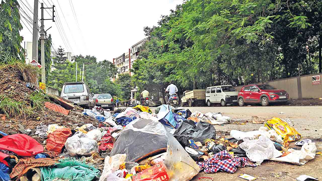 ఎటు చూసినా చెత్తకుప్పలే.. ఎటు చూసినా