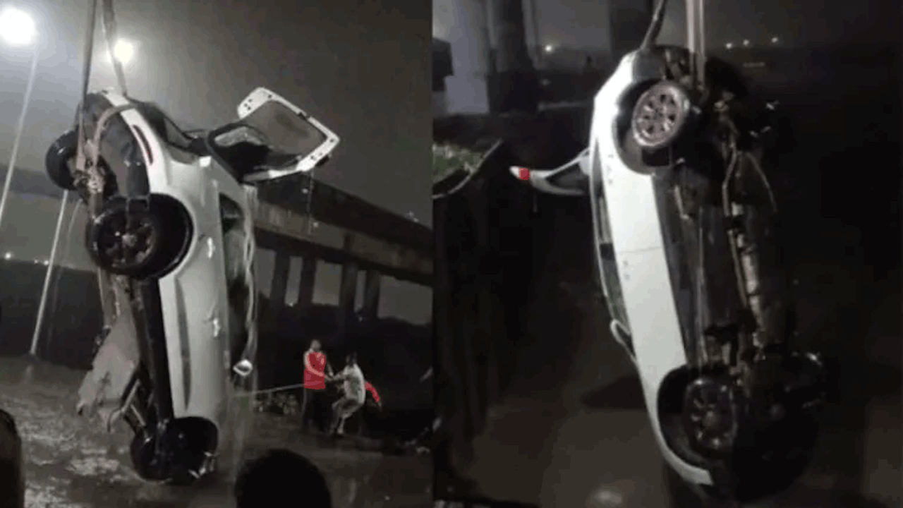 Google Maps | మళ్లీ ముంచిన గూగుల్ మ్యాప్స్.. నీటి గుంటలోకి దూసుకెళ్లిన కారు