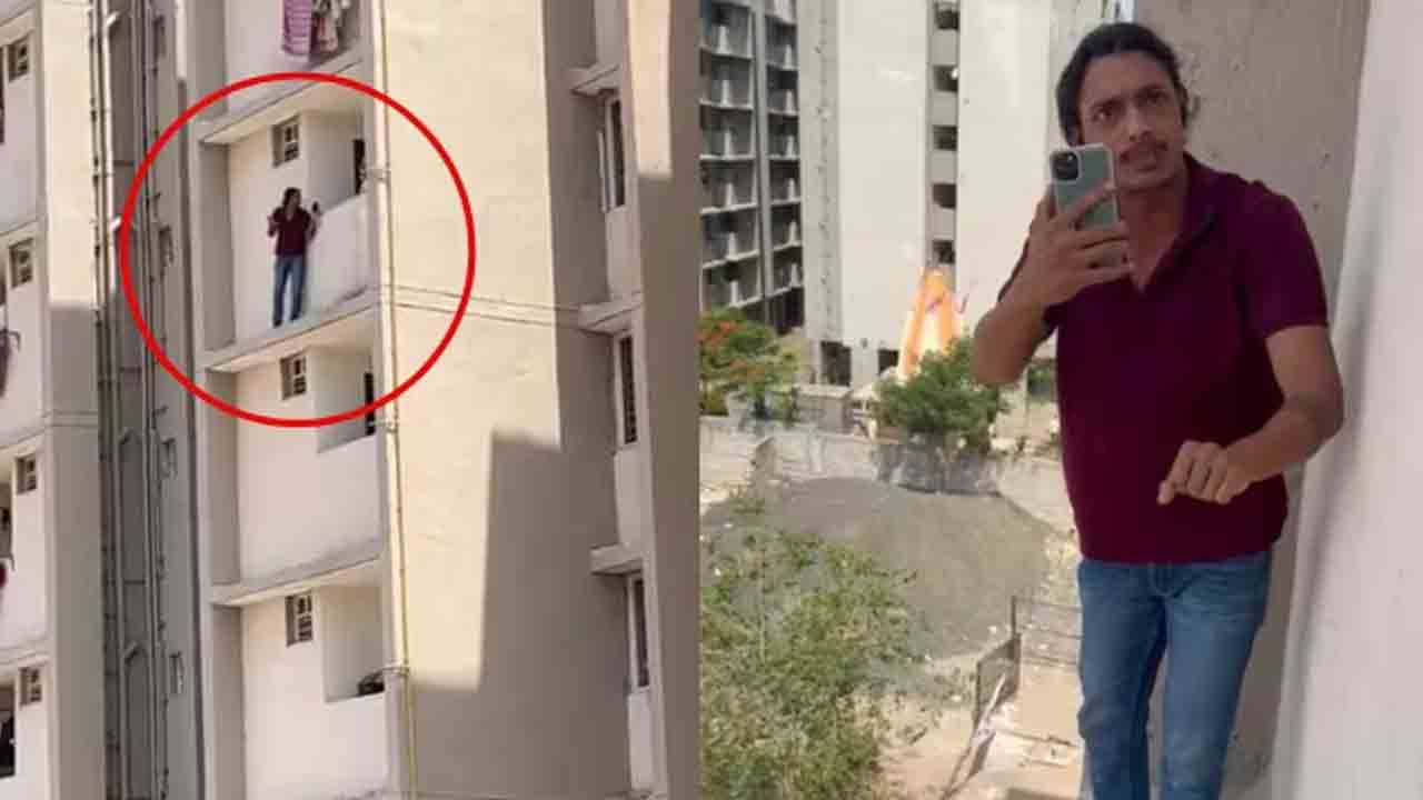 Viral news | ‘దగ్గరికొస్తే దూకి చస్తా’.. అరెస్ట్‌ చేసేందుకు వెళ్లిన పోలీసులకు నేరస్తుడి వార్నింగ్‌