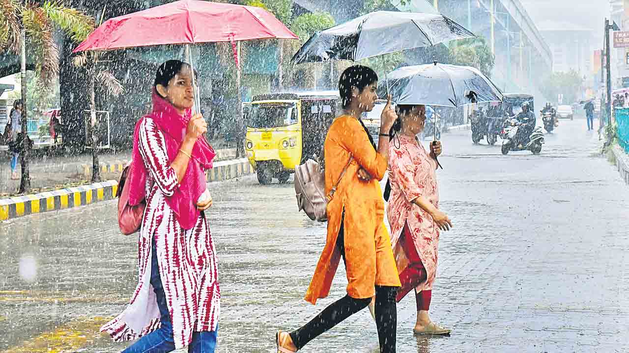 రాగల రెండు రోజులు భారీ వర్షం