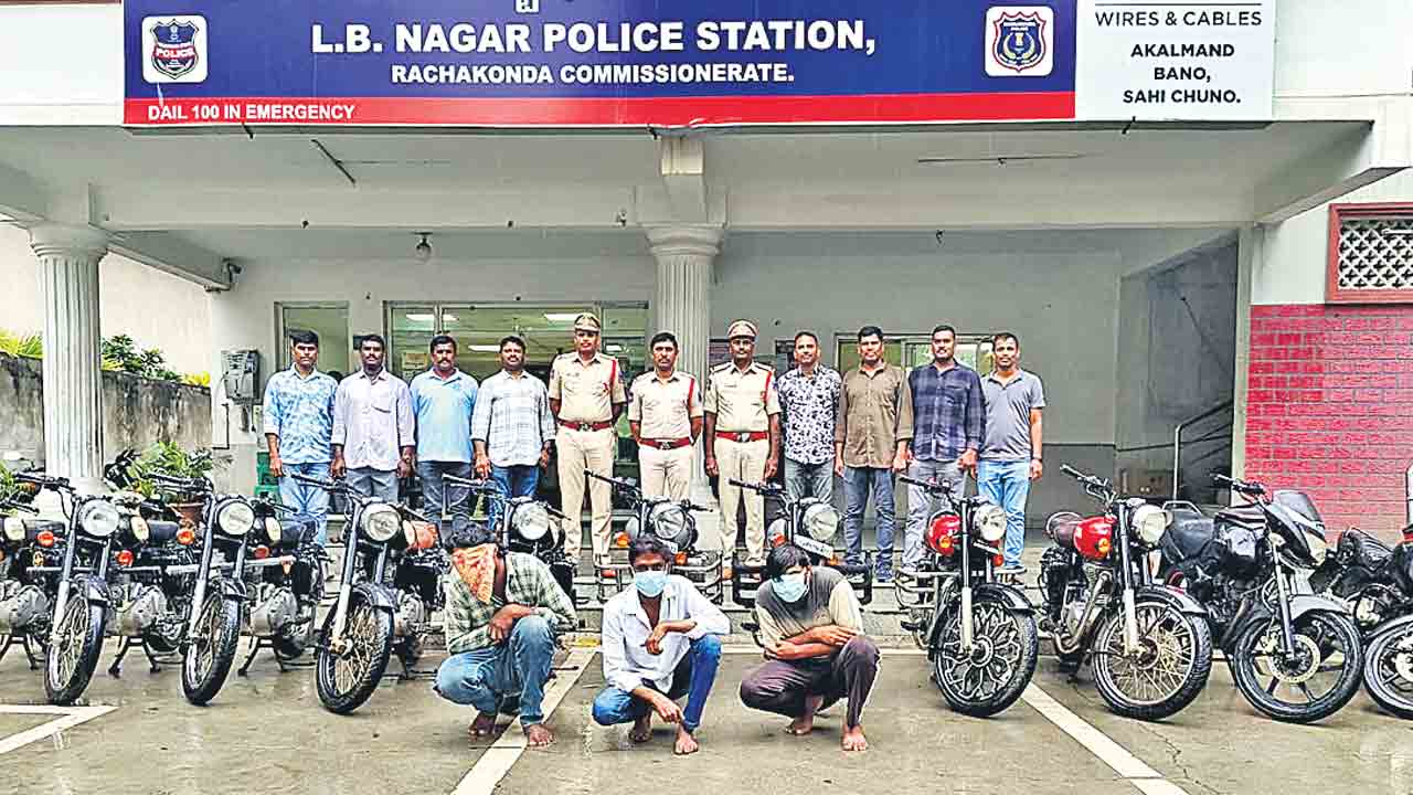 అంతర్రాష్ట్ర ముఠా అరెస్ట్‌..