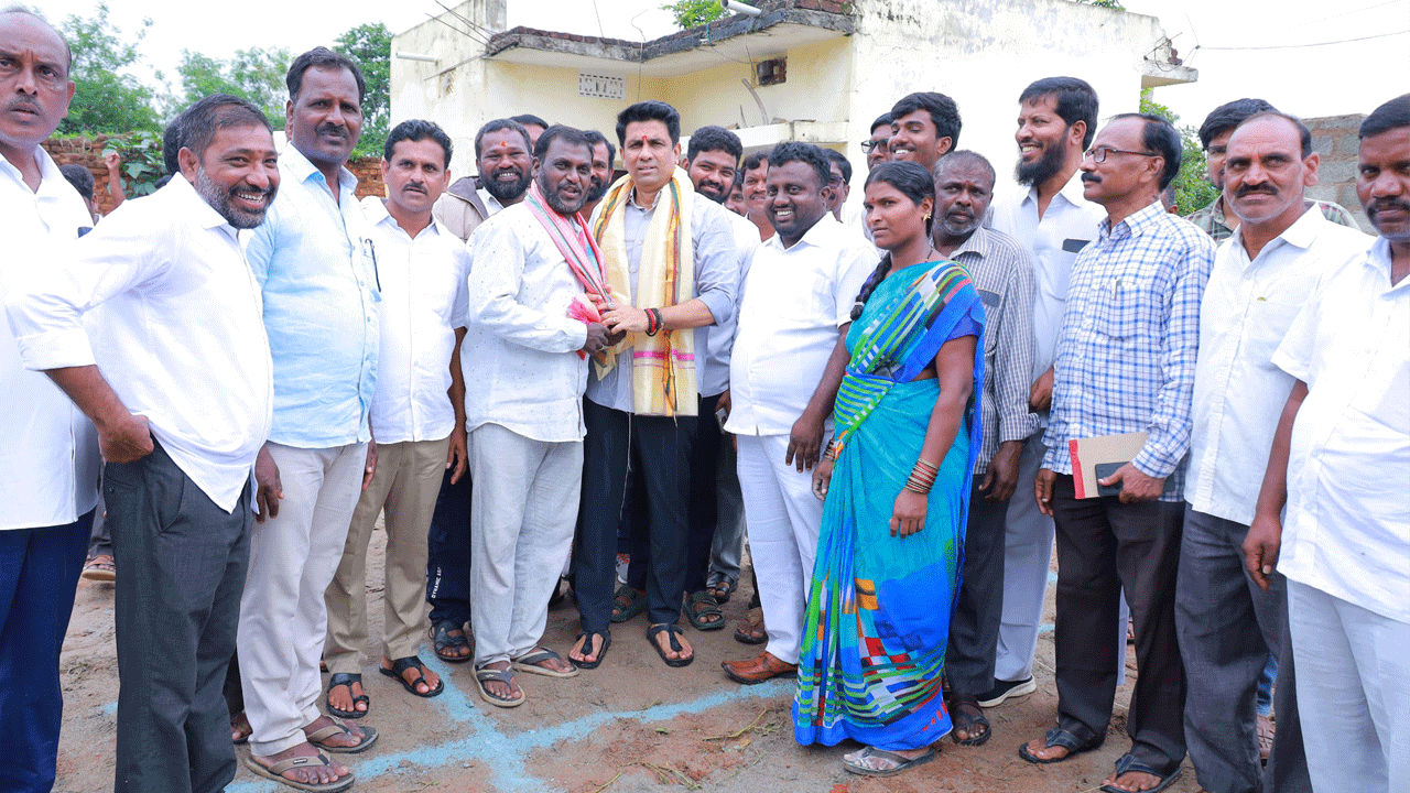 Indiramma Houses | ఇళ్లు లేని వారికి ఇందిరమ్మ ఇల్లు : ఎమ్మెల్యే రాజేష్ రెడ్డి