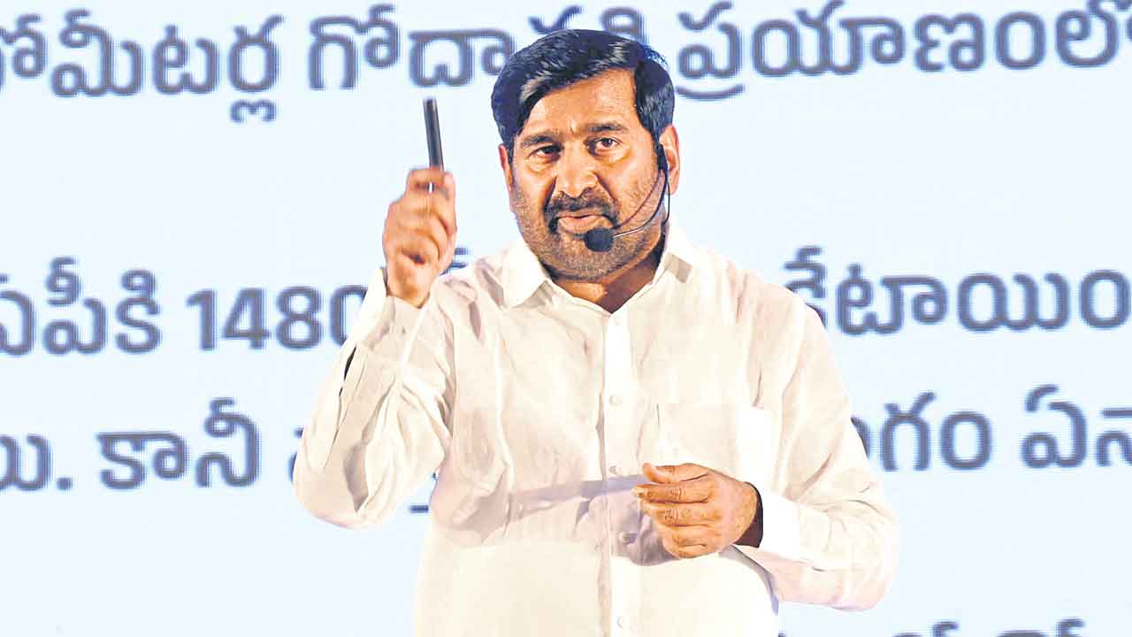 కాళేశ్వరాన్ని అప్పగిస్తే.. 3 రోజుల్లో నీళ్లు : జగదీశ్‌రెడ్డి