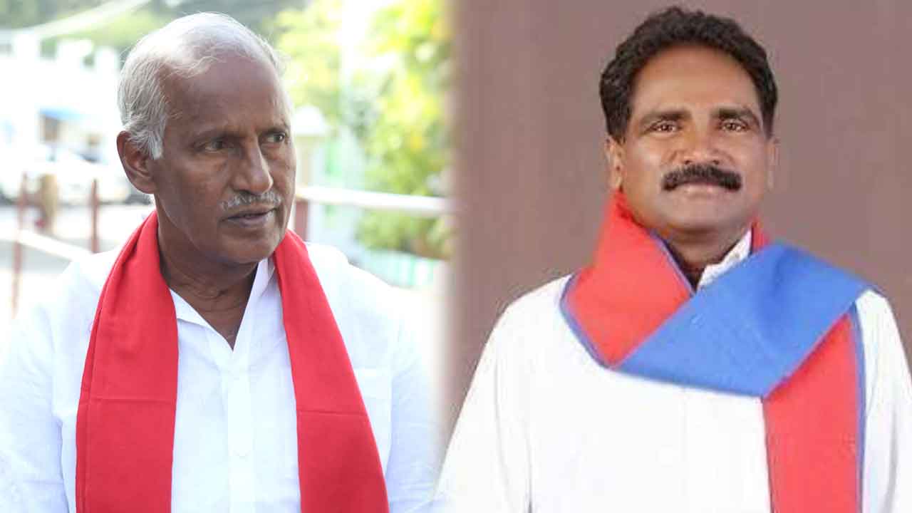 పసుపుబోర్డుకు నిధుల కేటాయింపులేవి?.. సీపీఐ, సీపీఎం రాష్ట్ర కార్యదర్శులు కూనంనేని సాంబశివరావు, జాన్‌వెస్లీ
