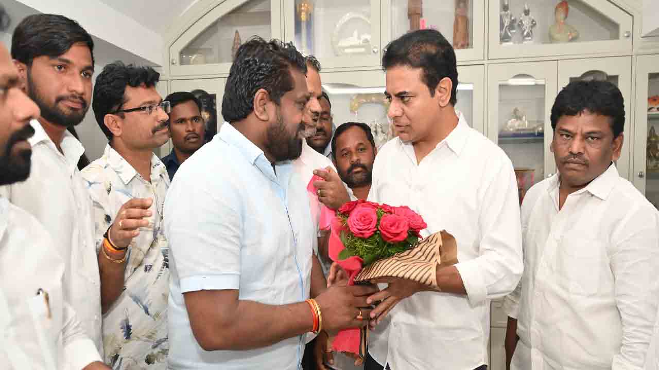 KTR | కేటీఆర్‌ను కలిసిన ముధోల్ బీఆర్ఎస్ నాయకులు