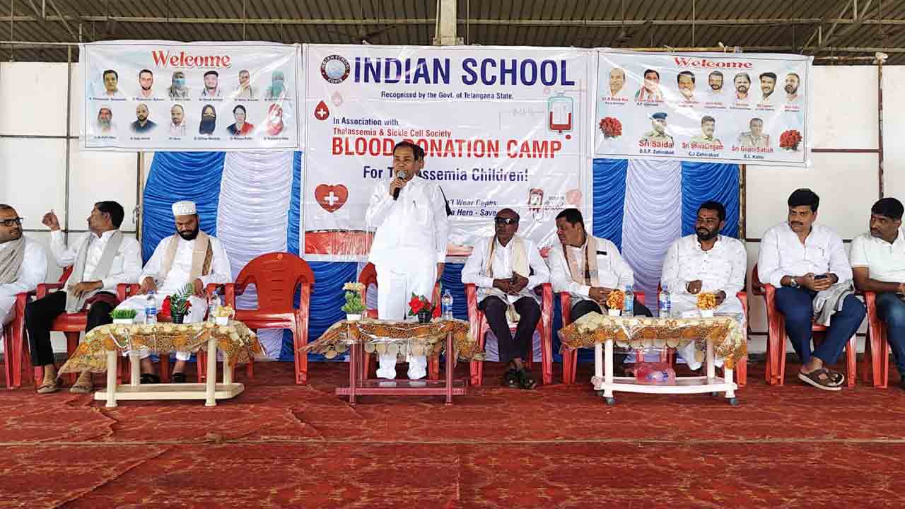 MLA Koninty Manik Rao | అన్నదానం కంటే రక్తదానం చాలా గొప్పది : ఎమ్మెల్యే కొనింటి మాణిక్‌రావు