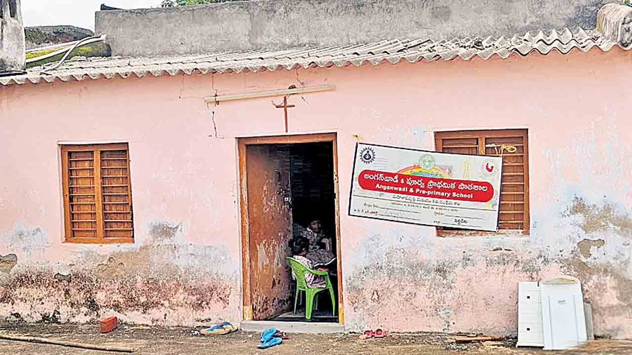 అద్దె భవనాల్లో అంగన్‌వాడీలు