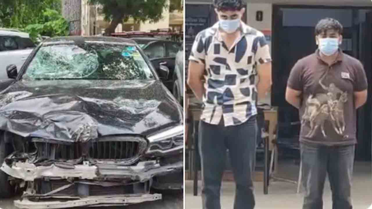 BMW Rams Scooter, Girl Dies | స్కూటర్‌పైకి దూసుకెళ్లిన బీఎండబ్ల్యూ.. హాస్పిటల్‌కు   తీసుకెళ్తున్న చిన్నారి మృతి