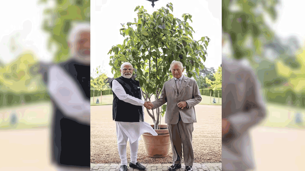 PM Modi | బ్రిటన్ రాజుకు మొక్కను బహూకరించిన ప్రధాని మోదీ
