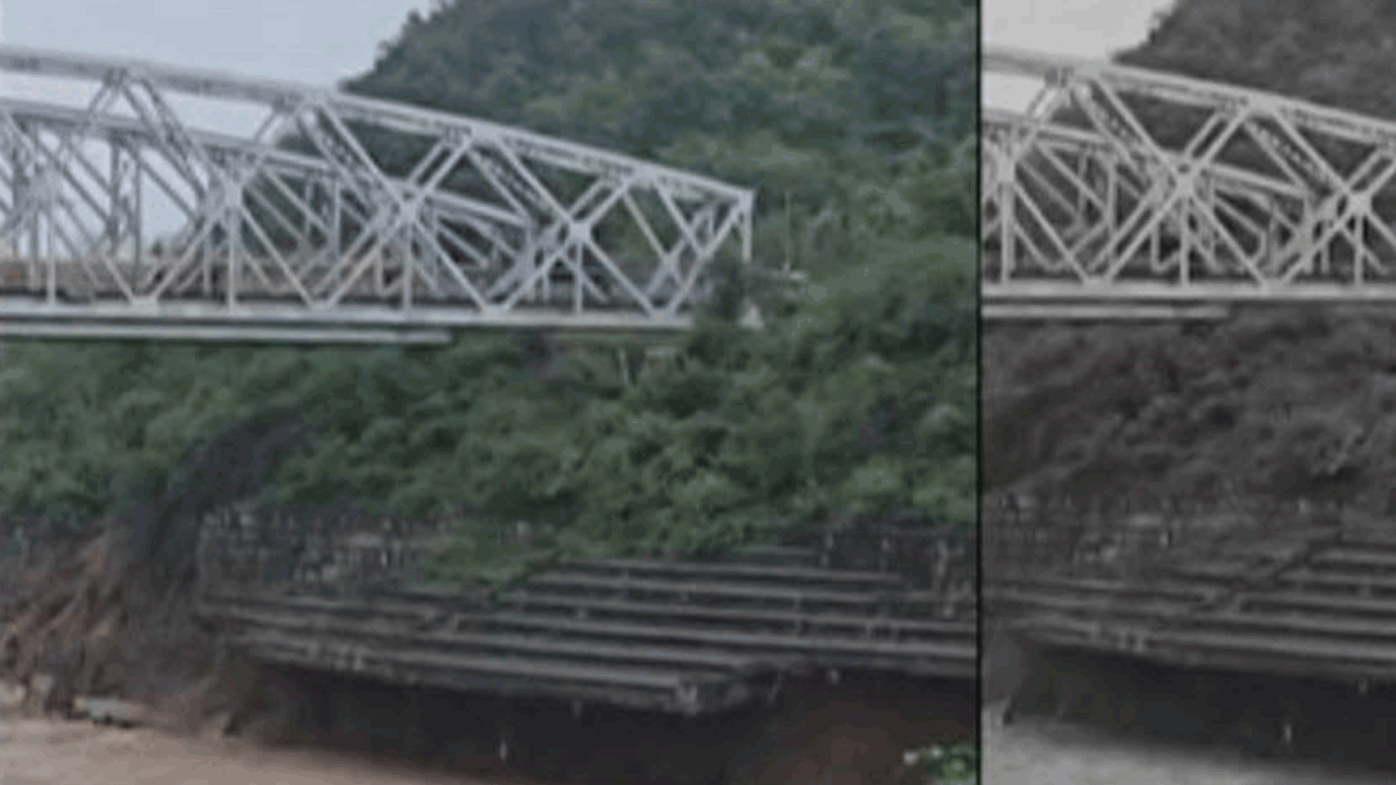 Himachal Pradesh | బ్రిడ్జిపై రైలు వెళ్తుండగా కూలిన బేస్‌ భాగం.. తప్పిన పెను ప్రమాదం