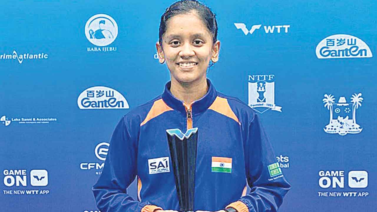 రన్నరప్‌ శ్రీజ.. డబ్ల్యూటీటీ కంటెండర్‌ టోర్నీ