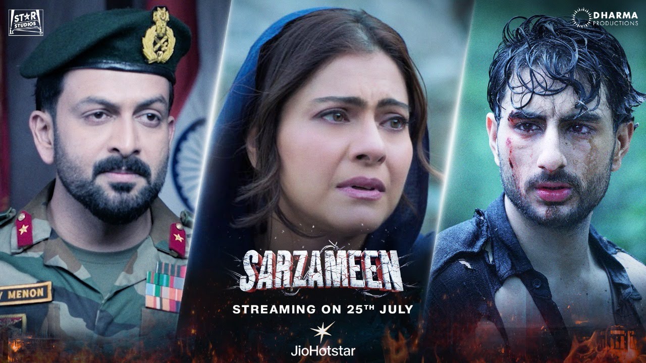 Sarzameen | ఓటీటీలోకి వ‌చ్చేసిన పృథ్వీరాజ్‌, కాజోల్ ‘సర్‌జమీన్‌’.. తెలుగులో ఉచితంగా స్ట్రీమింగ్! |