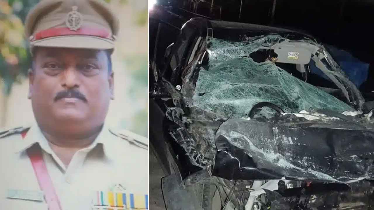 రోడ్డుప్రమాదంలో ఎస్సై దుర్మరణం