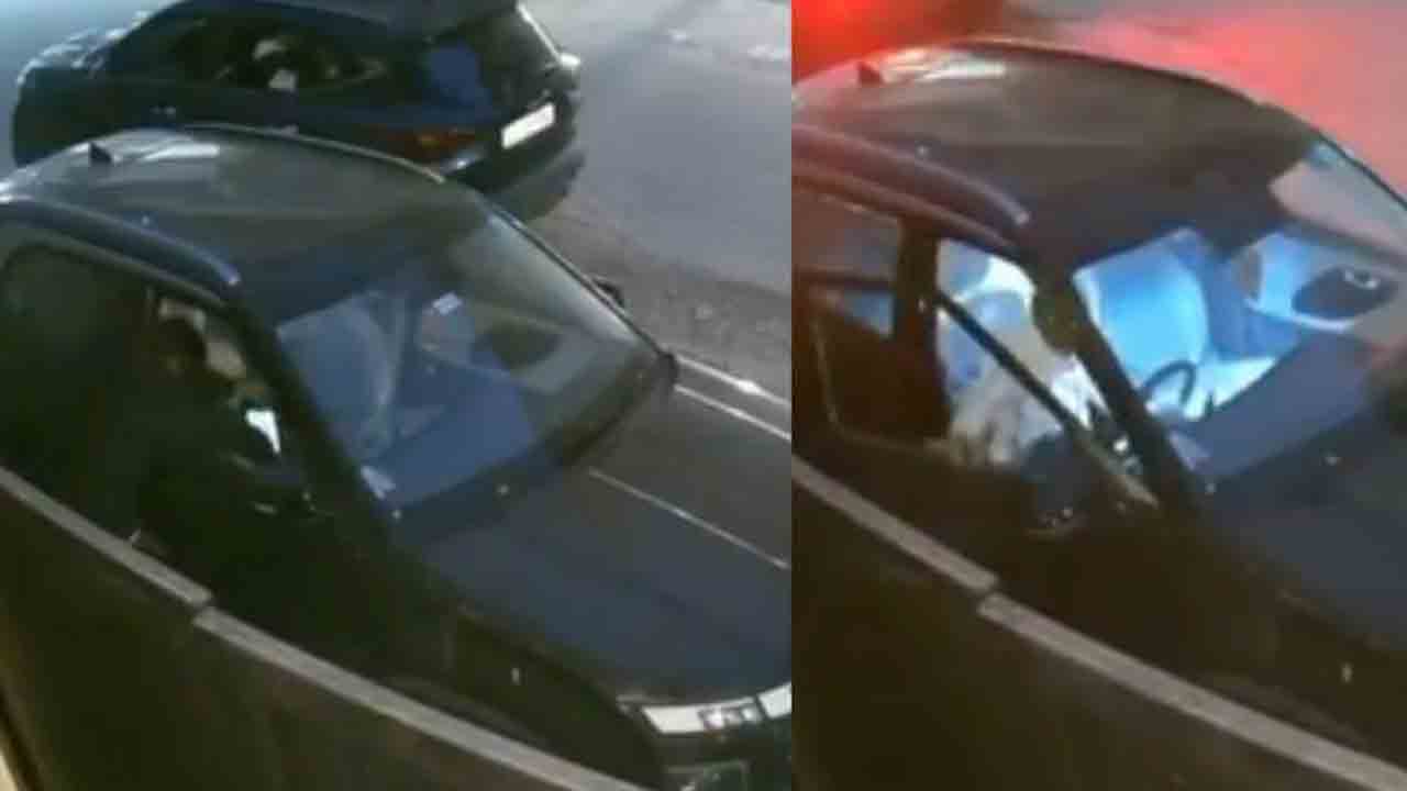 Rs.20 Lakh Worth Car Theft | రూ.20 లక్షల ఖరీదైన కారు నిమిషంలో చోరీ..   వీడియో వైరల్‌