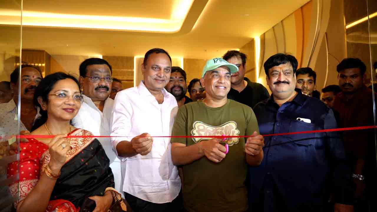 UK Cineplex | హైదరాబాద్‌లో మ‌రో కొత్త మ‌ల్లీప్లెక్స్.. నాచారంలో యూకే సినీప్లెక్స్‌ని ప్రారంభించిన దిల్‌ రాజు, సునీల్‌ నారంగ్‌