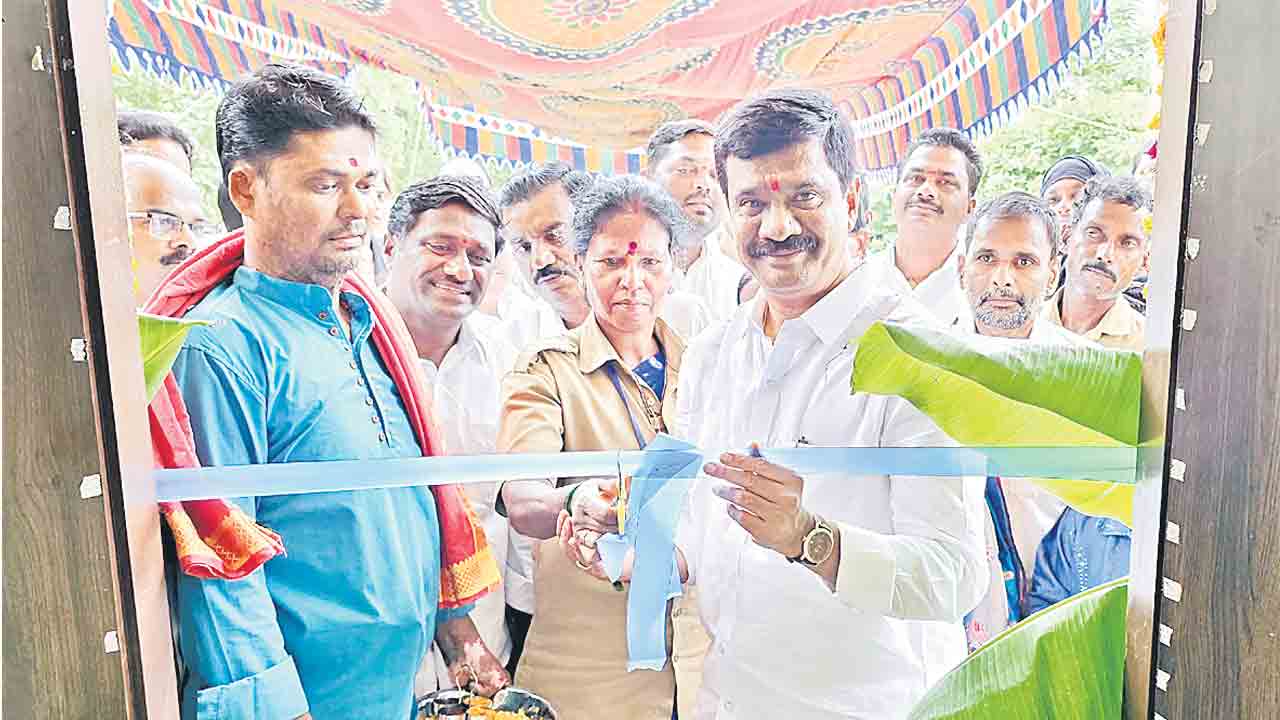 బీఆర్‌ఎస్‌ ప్రభుత్వ హయాంలోనే అభివృద్ధి పనులు