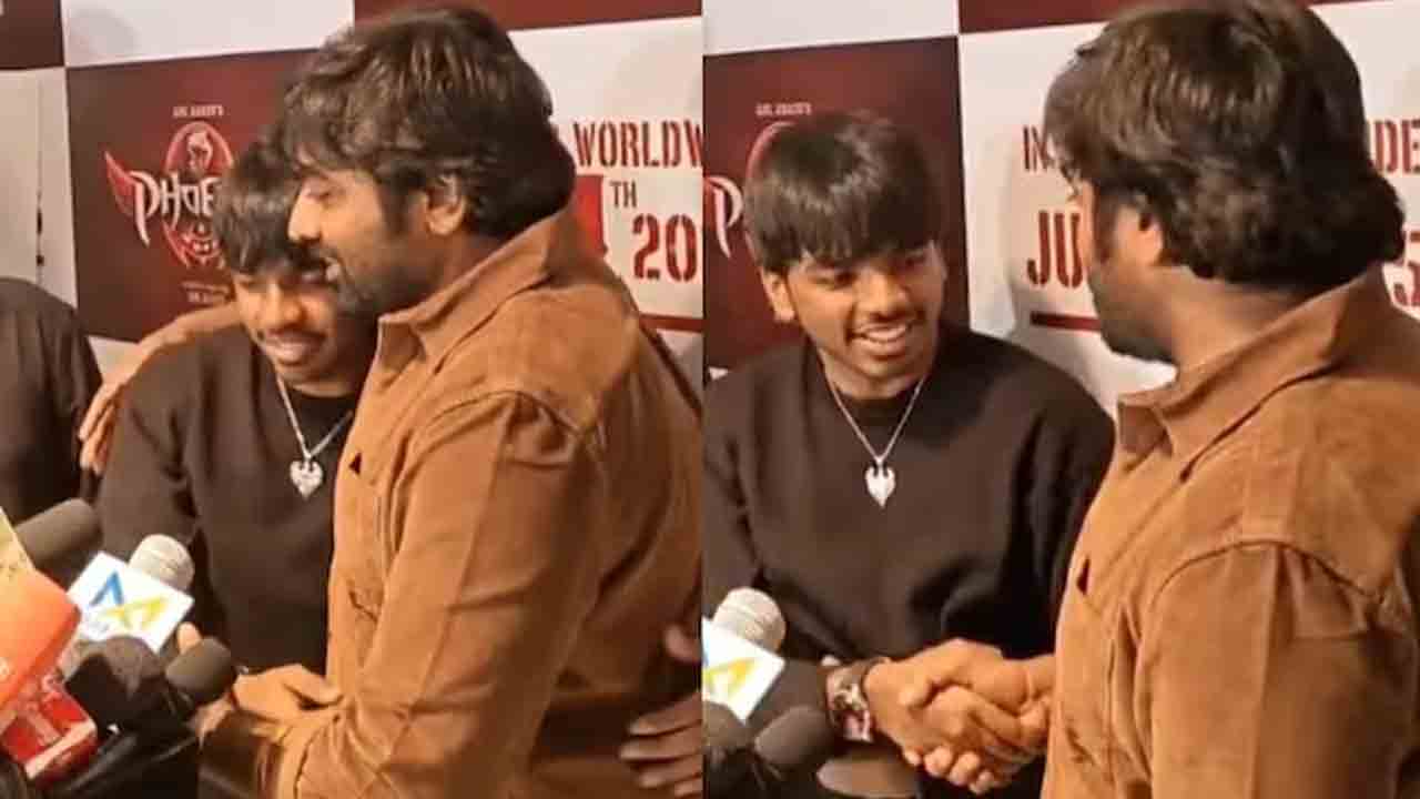 Phoenix | హీరోగా కొడుకు తొలి సినిమా.. ప్రీమియర్‌లో విజ‌య్ సేతుప‌తి ఎమోష‌న‌ల్.. వీడియో