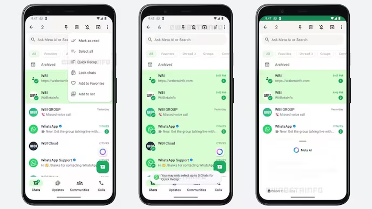 Whatsapp Quick Recap