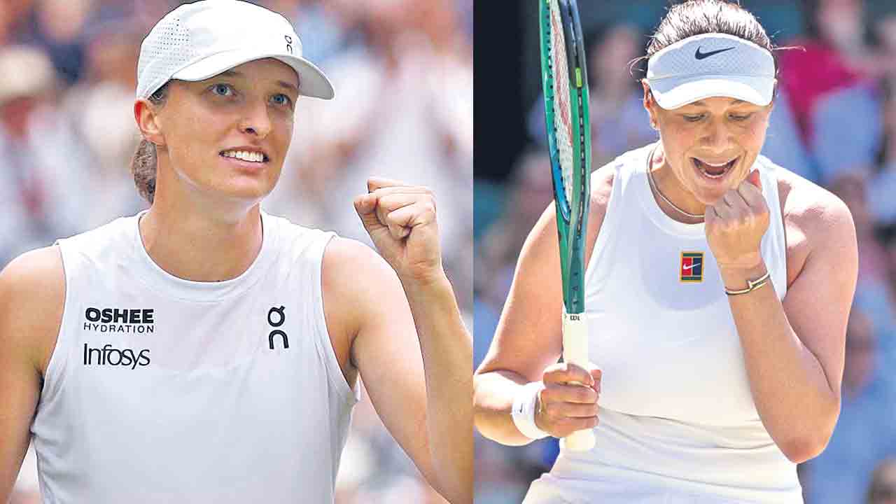 ఫైనల్‌కు స్వియాటెక్‌, అమాండ