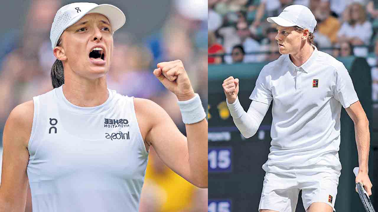 సెమీస్‌కు సిన్నర్‌.. స్వియాటెక్‌ సైతం