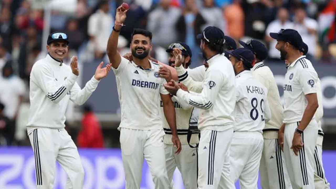 IND vs ENG | ఆరు వికెట్లతో ఇంగ్లండ్ నడ్డివిరిచిన ఆకాశ్.. ఎడ్జ్‌బాస్టన్‌లో టీమిండియా చరిత్రాత్మక విజయం