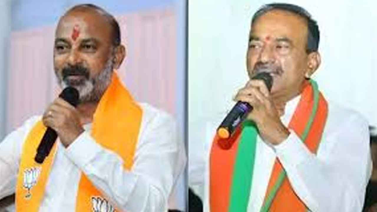 బండి, ఈటల అంశంపై నేతలు మాట్లాడొద్దు.. బీజేపీ రాష్ట్ర నాయకత్వం ఆదేశాలు