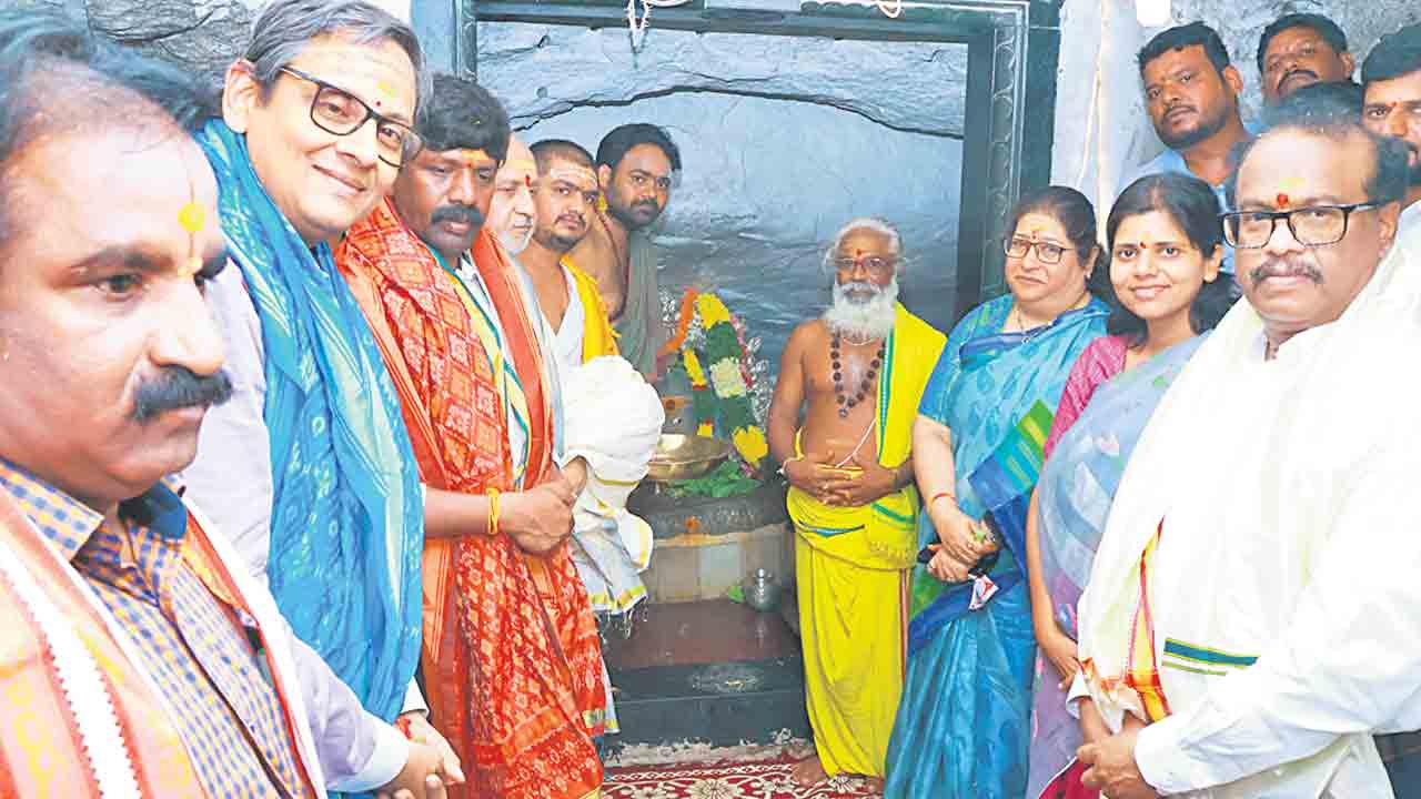 చెర్వుగట్టు ఆలయ అభివృద్ధికి మాస్టర్‌ ప్లాన్‌