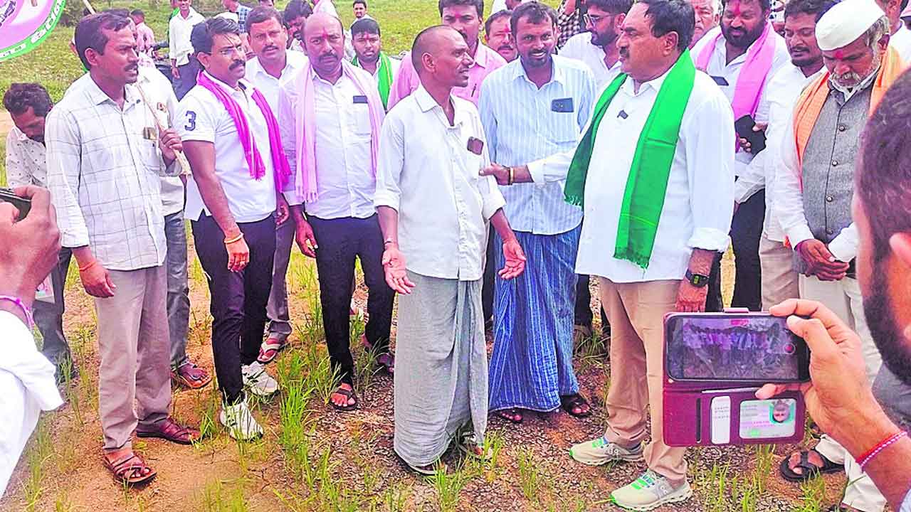 రైతుల గోస పట్టదా? దేవాదుల నీరు వదలాలనే సోయి లేదా?