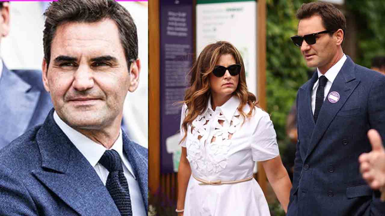 Roger Federer | వింబుల్డన్ గ్యాలరీలో ఫెదరర్.. ప్రత్యర్థి మ్యాచ్కోసం విచ్చేశాడిలా..!
